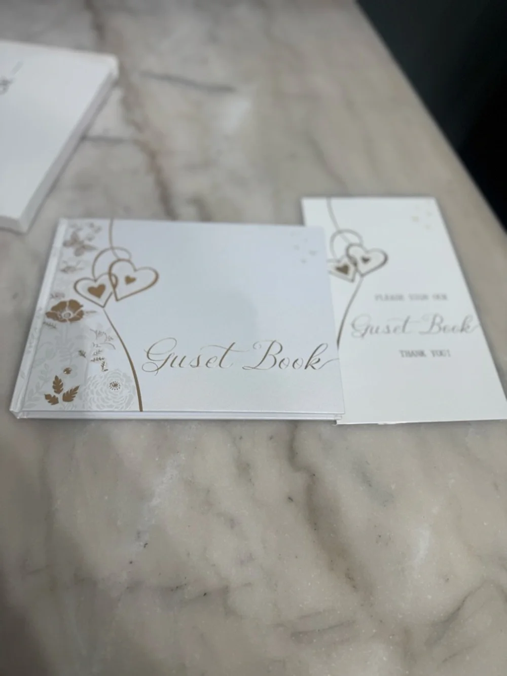 White Guest Book - Elegant Party Guestbook
